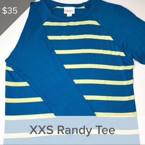 NWT LuLaRoe Randy Baseball Tee